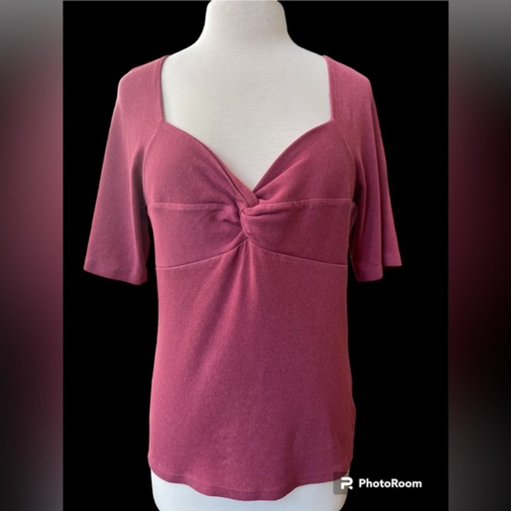 Gap Pink Modern Tee in Size Large